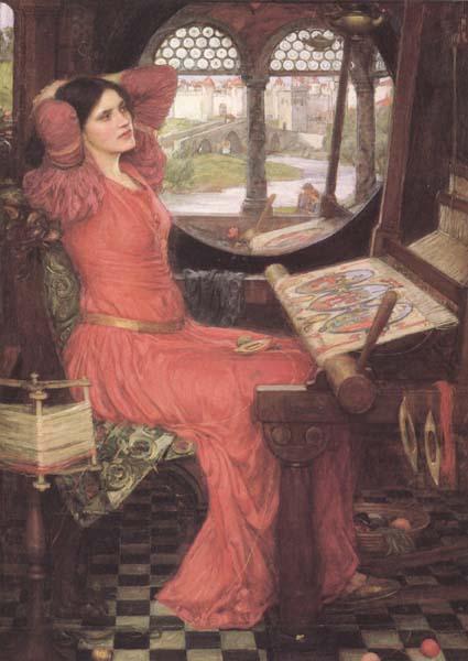 John William Waterhouse i and Half-sick of shadows said the Lady of Shalott (mk41)